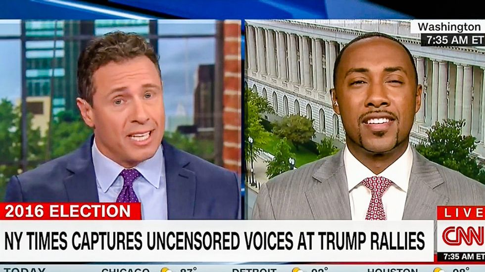 Trump's head of black outreach: Rally-goers blurt N-word to show 'frustration with the system'