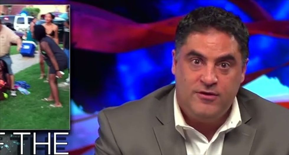 Cenk Uygur hammers 'unbelievable hypocrite' Hannity and conservatives for backing ex-McKinney cop