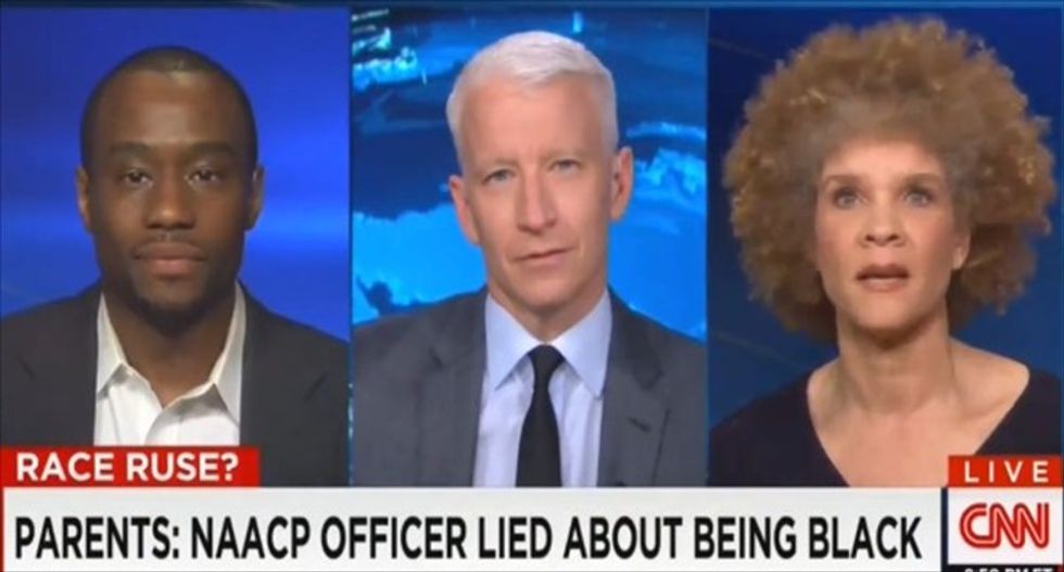 Anderson Cooper and guests rip Rachel Dolezal for passing herself off as black: ‘The height of arrogance'