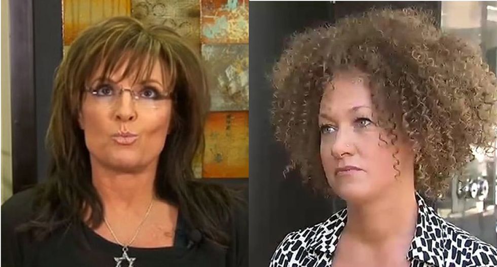 Sarah Palin rambles about Rachel Dolezal, 'political correctness' in loopy Facebook post