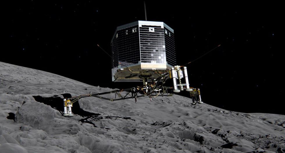 Space probe Philae begins 'speaking' with Earth 7 months after believed lost