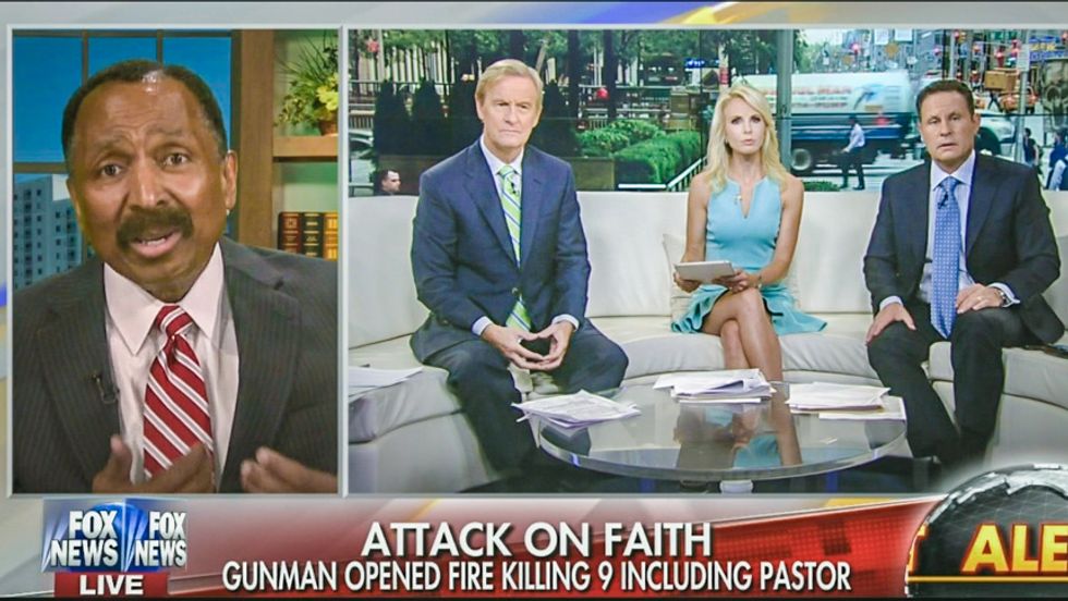 Pro-gun pastor tells Fox: 'Hate crime' means shooter is prejudiced against 'biblical views' -- not race