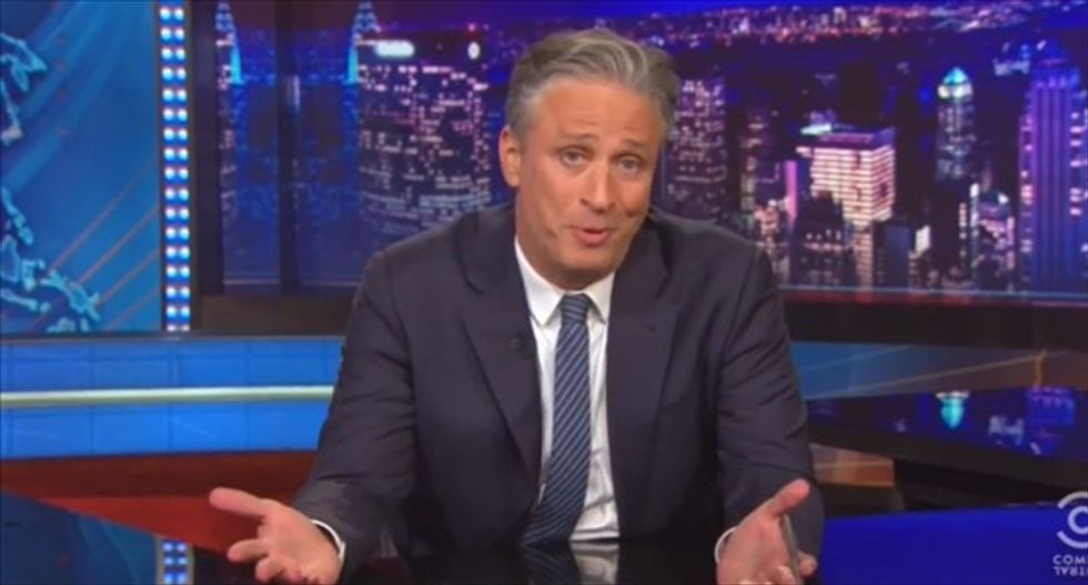 'I got nothin' for you': An emotional Jon Stewart puts the jokes aside to discuss racism in America