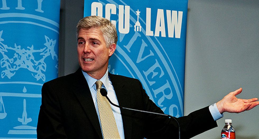 Trump names conservative judge Gorsuch as US Supreme Court pick