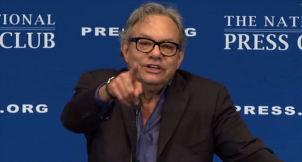 Lewis Black backs Bernie Sanders — and says Donald Trump's candidacy is 'already a punchline'