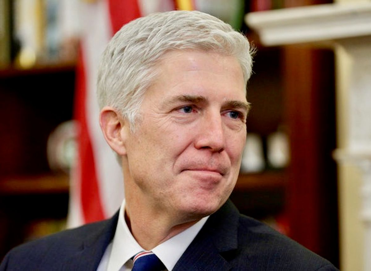 'Whoa': MSNBC host reacts to Neil Gorsuch's 'stunning' comments against Trump's power grab