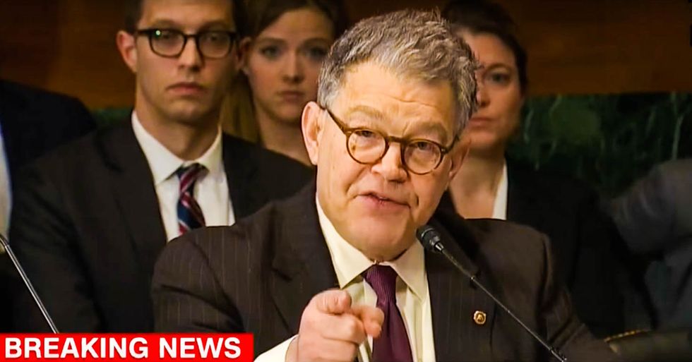 WATCH: Al Franken unloads on Ted Cruz for 'trying to impugn' his integrity in heated Senate hearing