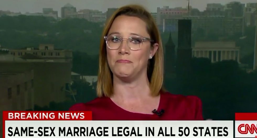 Tearful conservative pundit begs GOP to accept gays: ‘They’re not pariahs — they’re patriots’