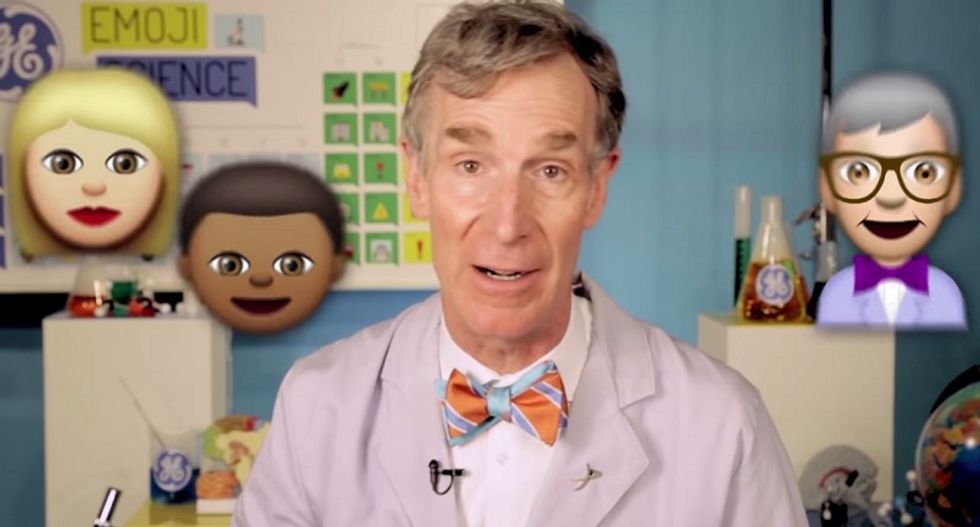 Bill Nye uses emojis to explain the mechanisms of climate change in less than two minutes