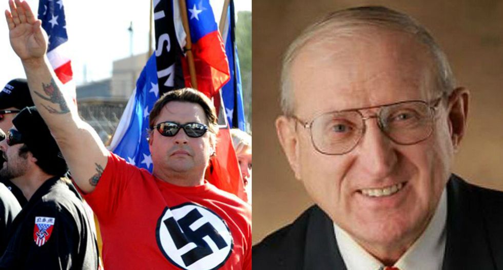 Ex-American Nazi Party leader runs unopposed for Republican congressional primary in Illinois