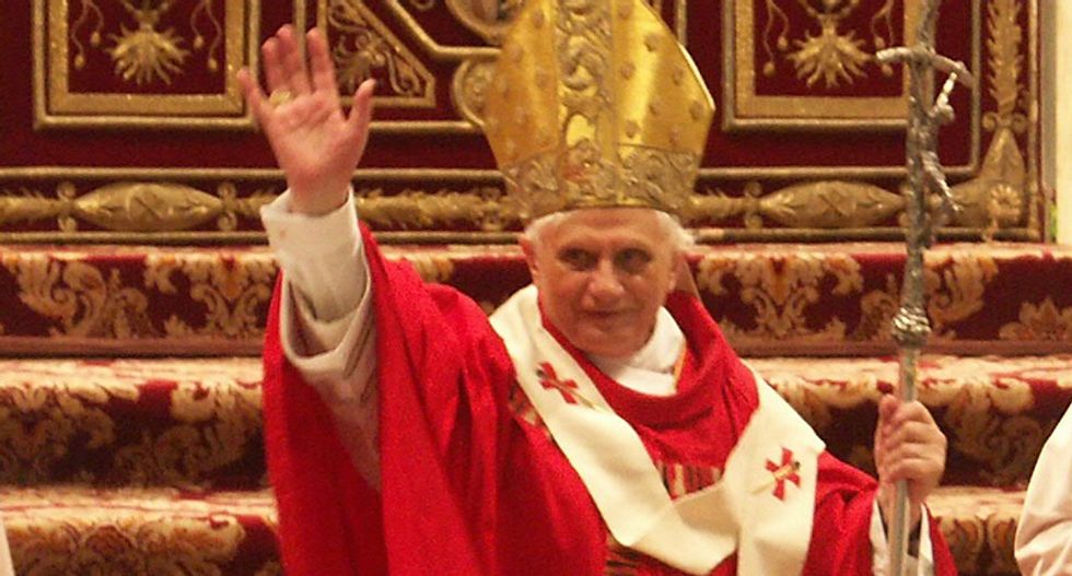 'Eggs Benedict': Milwaukee museum to display portrait of Pope Benedict made of condoms