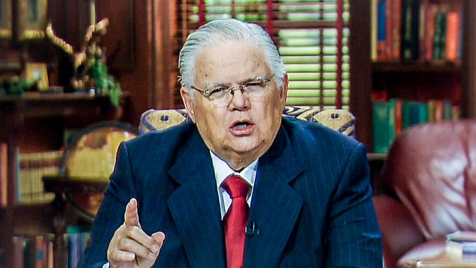 Pastor John Hagee tells God: Punish America for same-sex marriage or 'apologize to Sodom and Gomorrah'