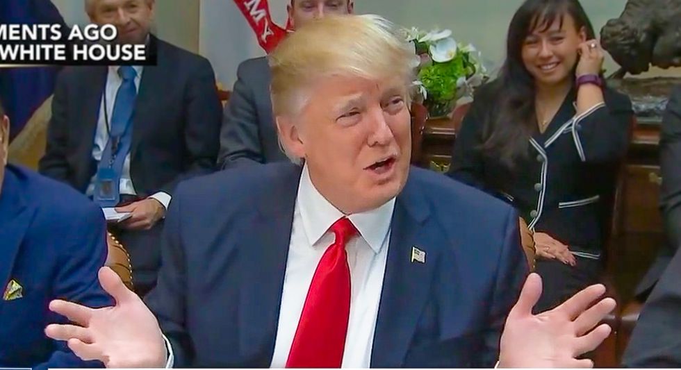 'I haven't eased anything': Trump casually lies about backtracking on Russian sanctions