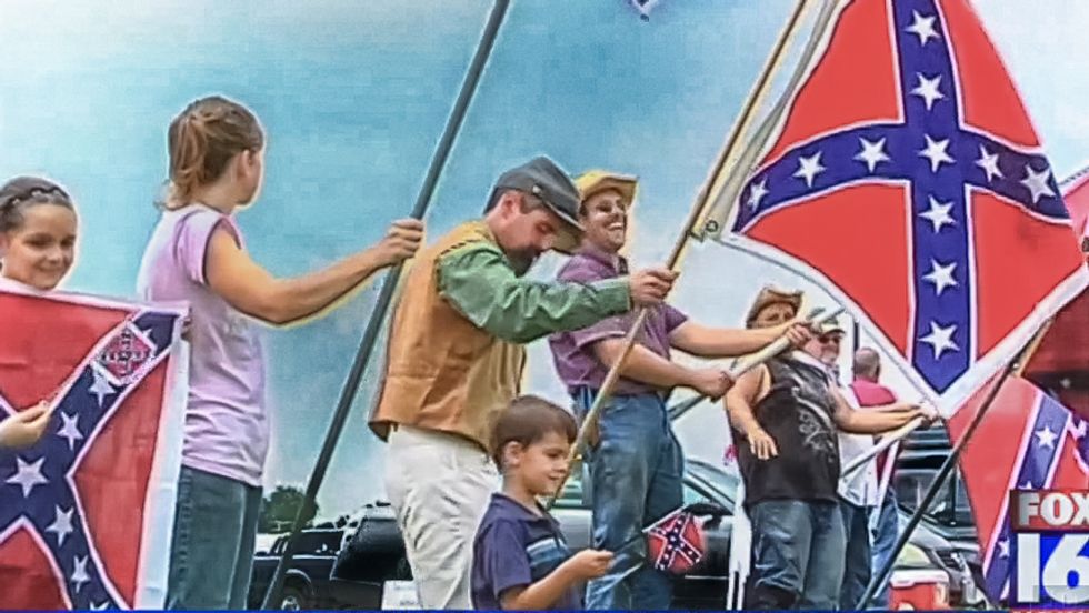 League of the South holds July 4th rally against 'cultural genocide of the Southern people'