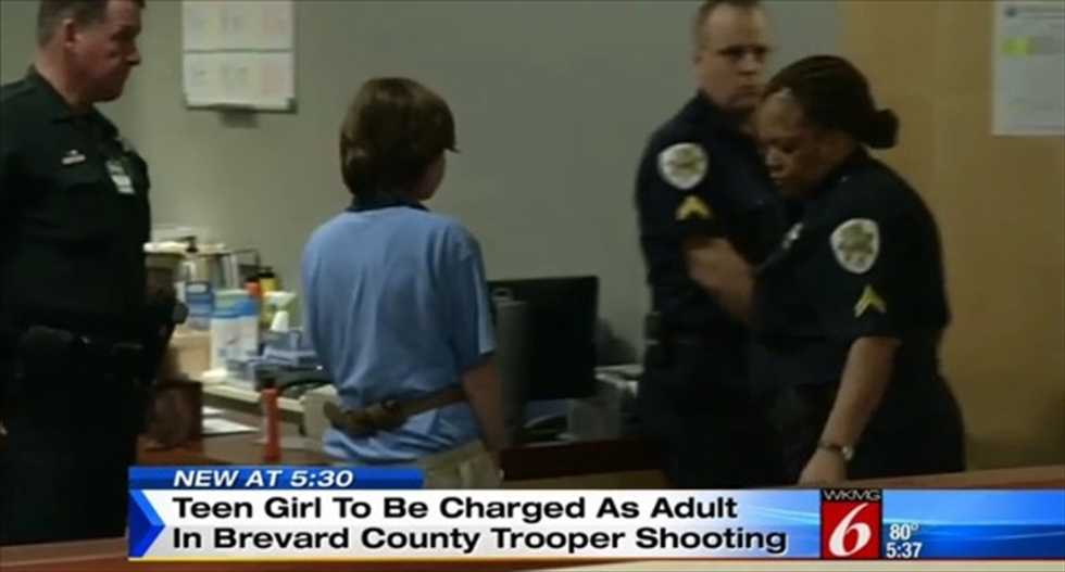 Florida teen charged with murder after cop shoots boyfriend dead ahead of planned suicide