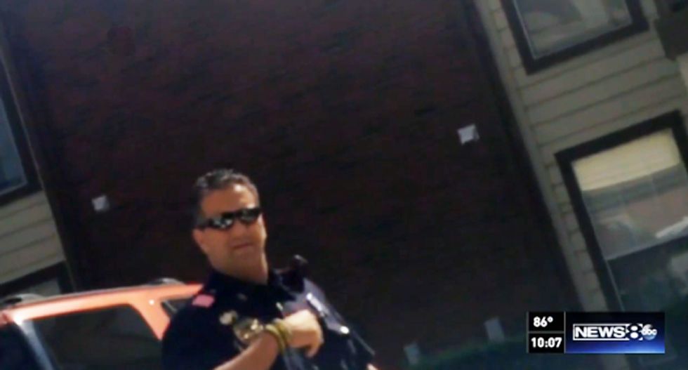 'Shut the f*ck up or I will break your f*cking neck': Dallas cop threatens teen after mistaken 911 call