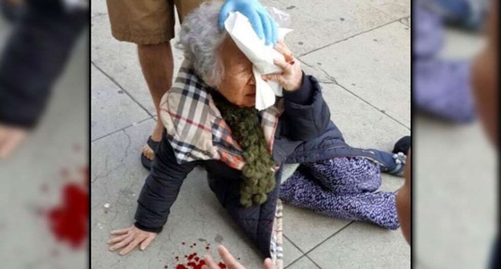 Witnesses say white LA woman shouted 'White power!' before attacking Korean pedestrian