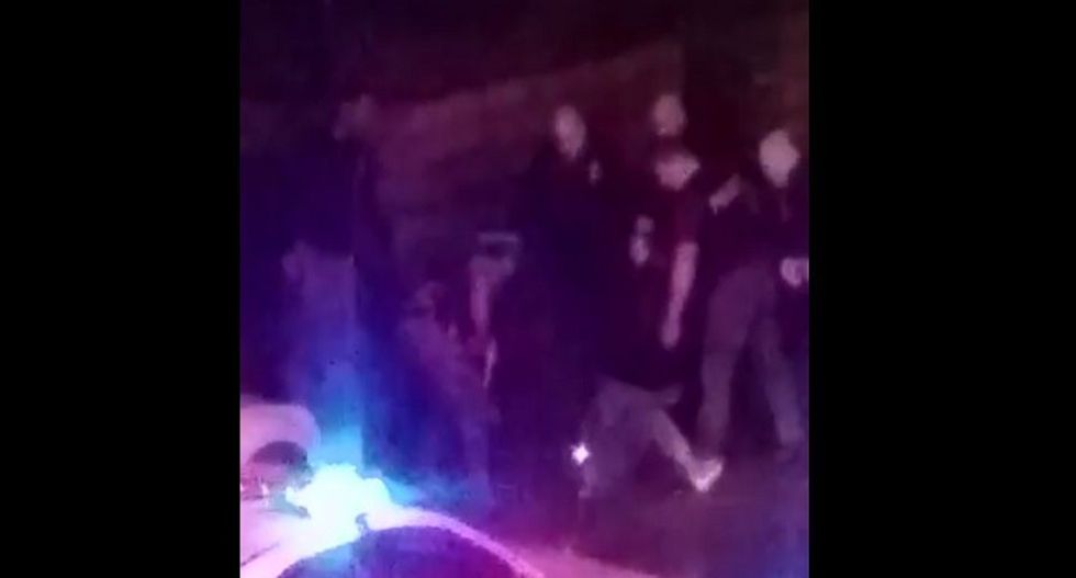 WATCH: 26 cops kick, beat and Tase subdued, unarmed black man