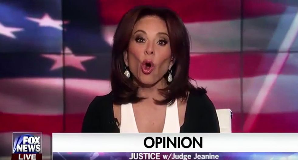 ‘America rejected you’: Judge Jeanine goes ballistic at Michelle Obama for saying people lost hope