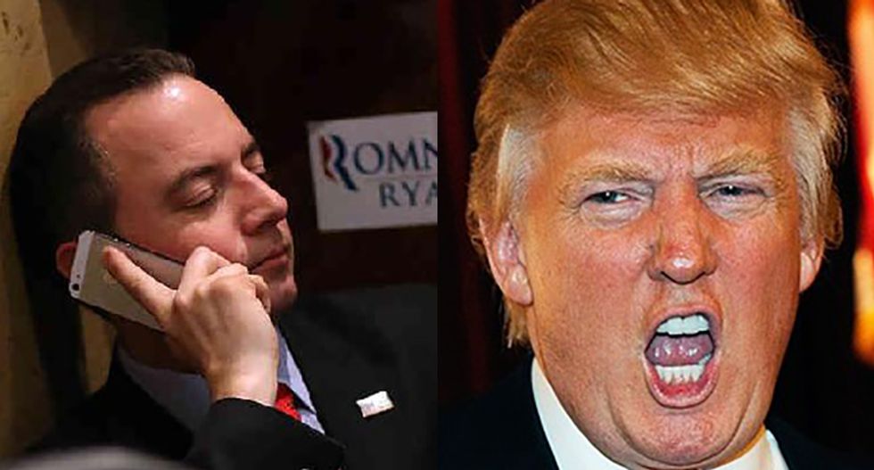 RNC head Priebus tells Trump to dial it back a notch with the anti-immigrant talk