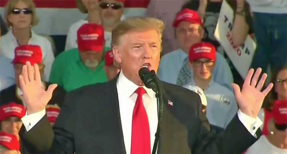 Trump’s latest unhinged rally provides a ‘terrifying look’ into his full-blown embrace of authoritarianism: columnist