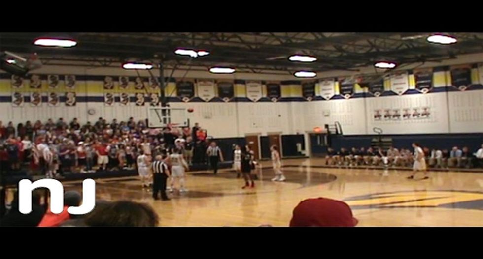'Build the wall': Video shows fans' racist taunts at high school basketball game