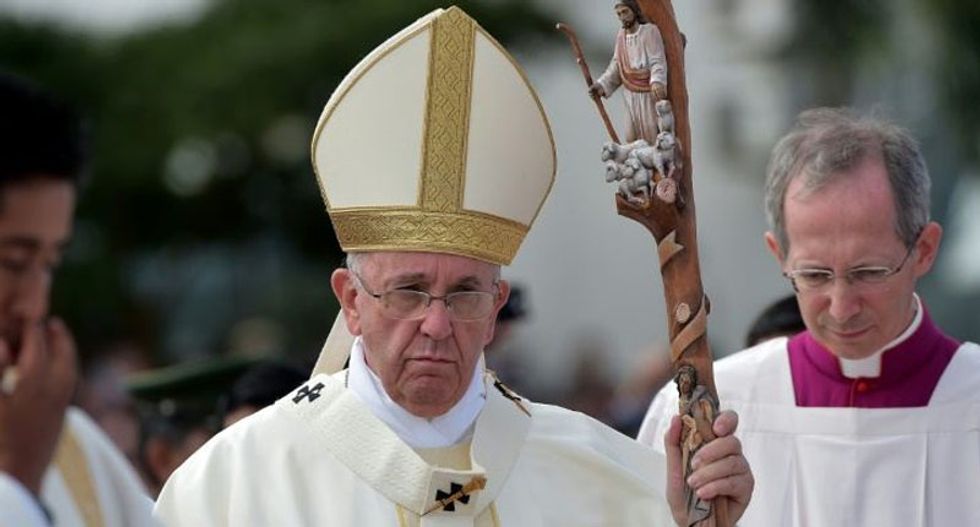 Pope Francis: The rich should 'avoid the sin of indifference' and take care of the planet