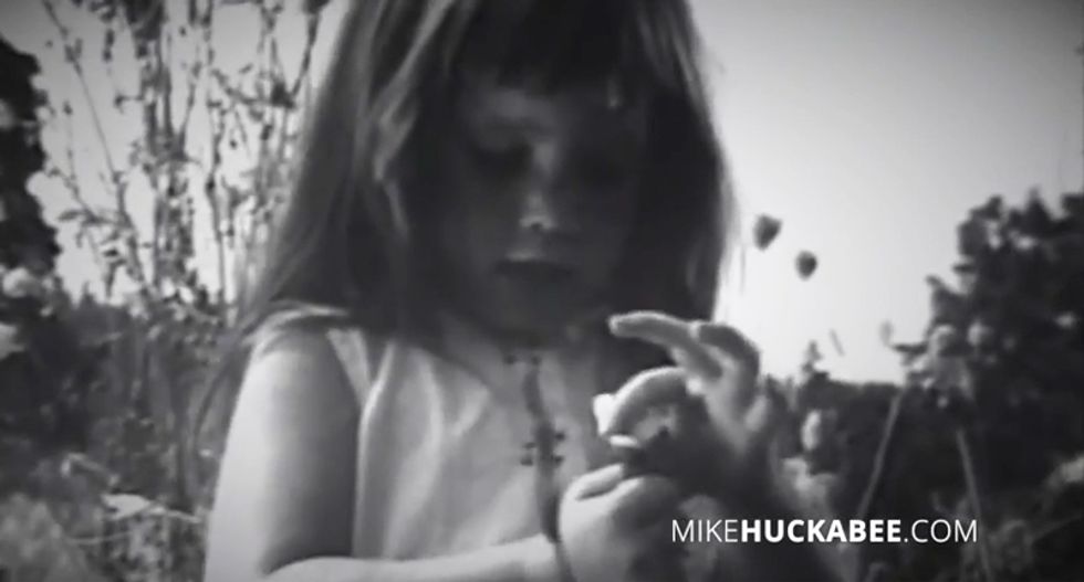 Huckabee resurrects infamous ‘Daisy’ ad to ramp up fears of an attack on Israel — and raise cash