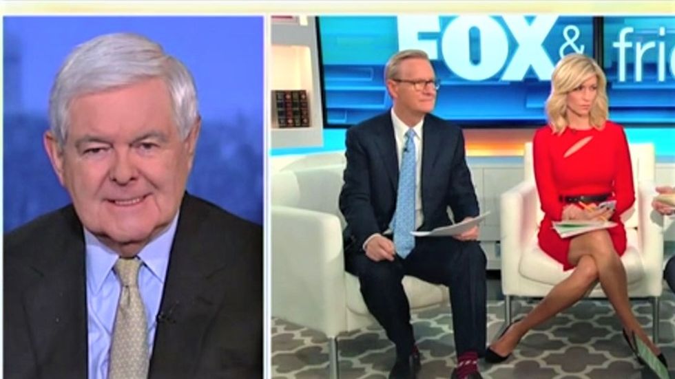 Newt Gingrich dismisses BuzzFeed bombshell on Fox News: Trump not 'dumb enough' to order Cohen to lie