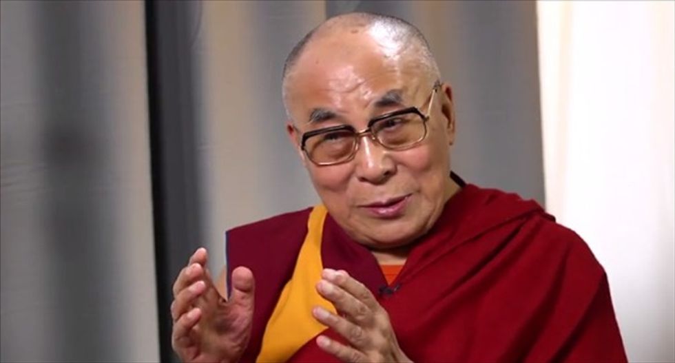 Dalai Lama: Stop praying for Paris -- humans created this problem and humans must solve it