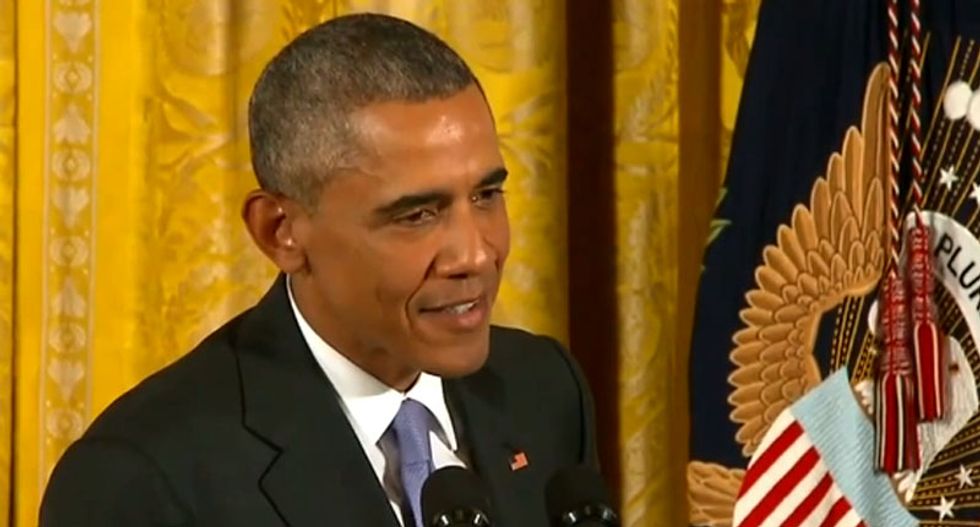 Obama: GOP candidates talk tough about Putin but they can't even handle CNBC