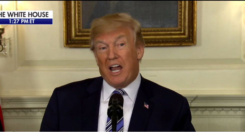 Trump ignores death in fire at Trump Tower to rage at Hillary Clinton in early morning Twitter attack