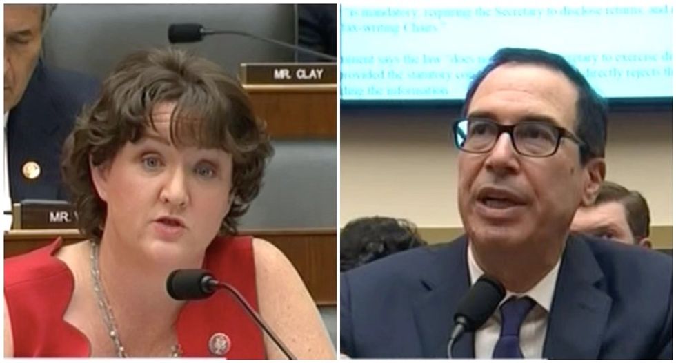Rep. Katie Porter grills Steve Mnuchin over Deutsche Bank's suspicious Trump dealings