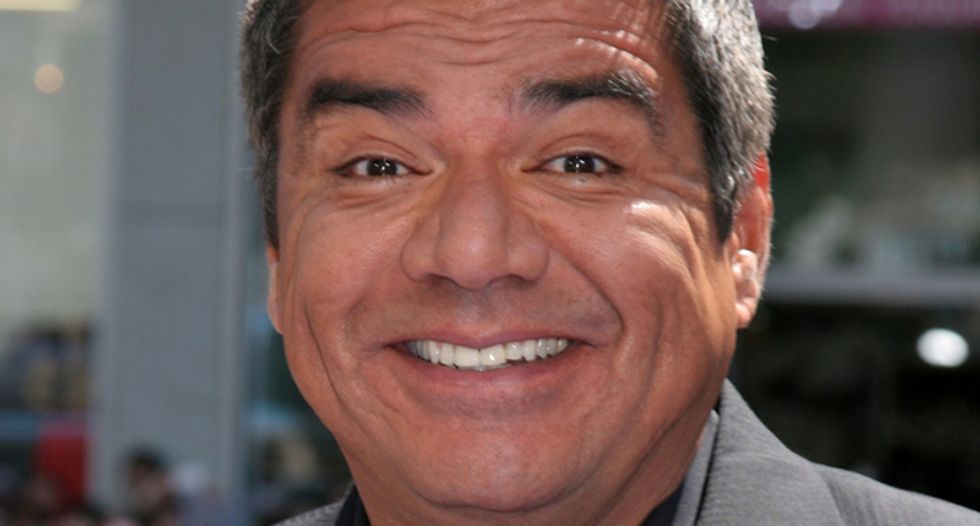 WATCH: Comedian George Lopez leads Phoenix audience in rousing 'F*ck Donald Trump' chant