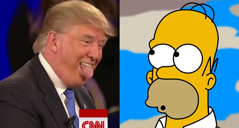 Columbia linguistics professor explains that Trump doesn't lie like Mr. Burns -- he's a child like Homer Simpson