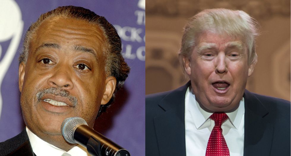 Al Sharpton shreds Donald Trump: He's an Apollo Theater act trying to play Lincoln Center