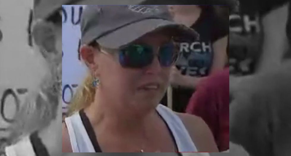 Parkland teacher breaks down describing how their town has changed forever