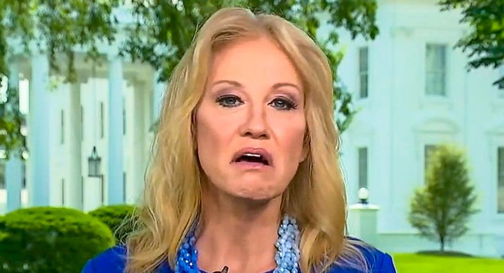 Kellyanne Conway scrambles after accusing Pelosi of being anti-woman: 'She treats me like her maid'