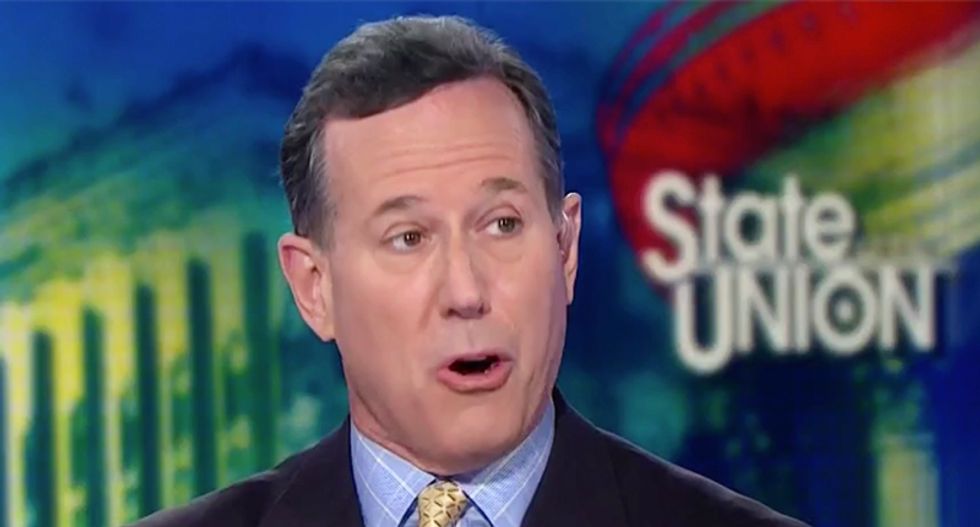 WATCH: CNN's Santorum lectures Parkland teens to learn CPR for future violence instead pushing 'phony gun laws'