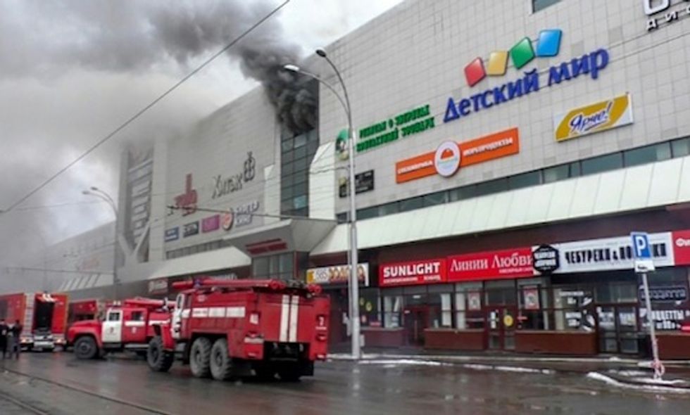 Putin blames 'criminal negligence' for fire that killed 41 children