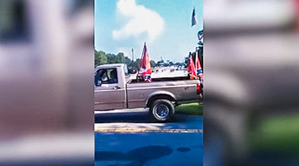 Georgia men with Confederate flags crash black child's birthday party, threaten to 'kill y'all n****rs'