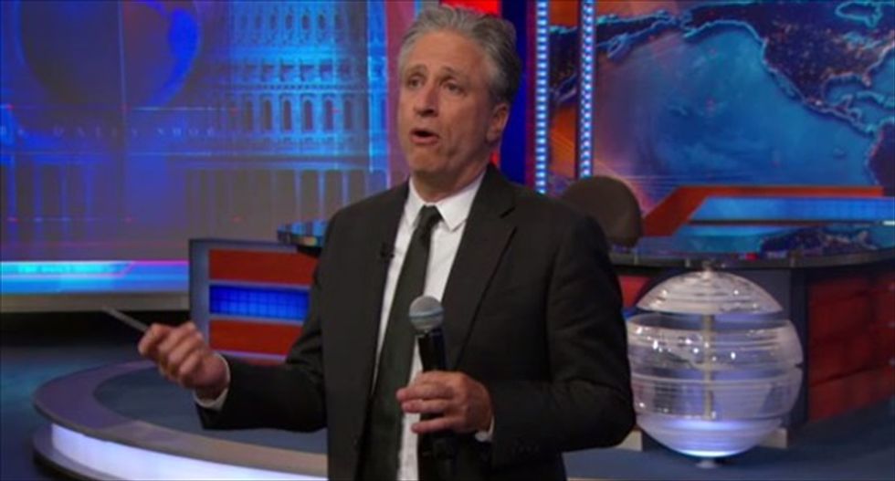 Jon Stewart shares 'least fun' part of his job and early cancellation threat in rare 'Daily Show' video