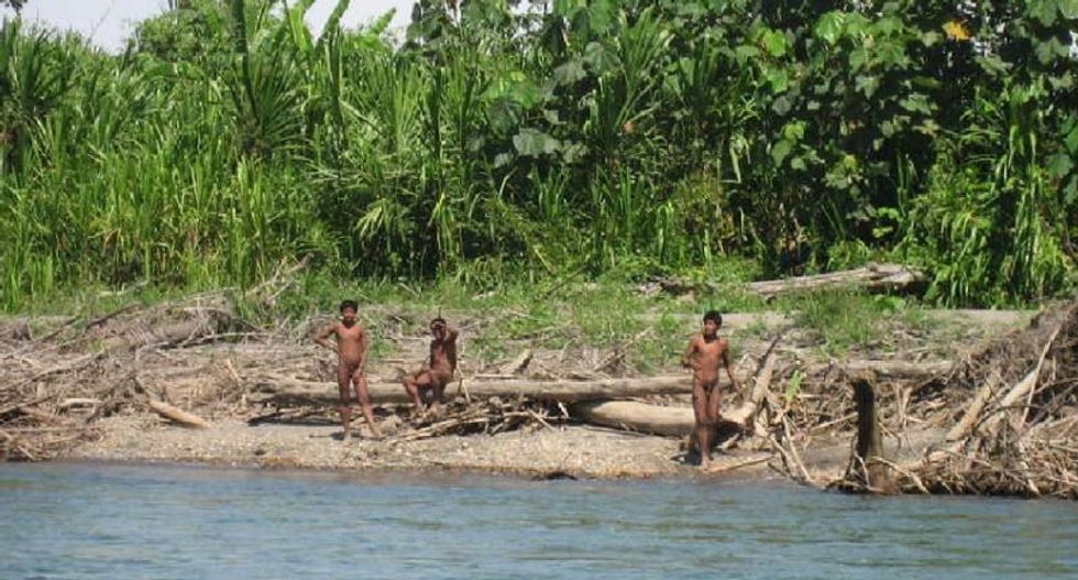 Isolated Mashco-Piro tribe reaches out in Peru's Amazon