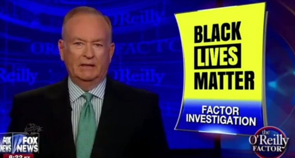 Bill O'Reilly freaks out: #BlackLivesMatter 'wants to tear down the country'