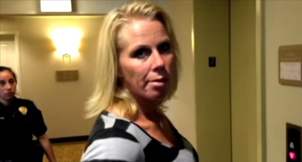 WATCH: Texas reporter interviews woman after she's busted for stealing his credit card number