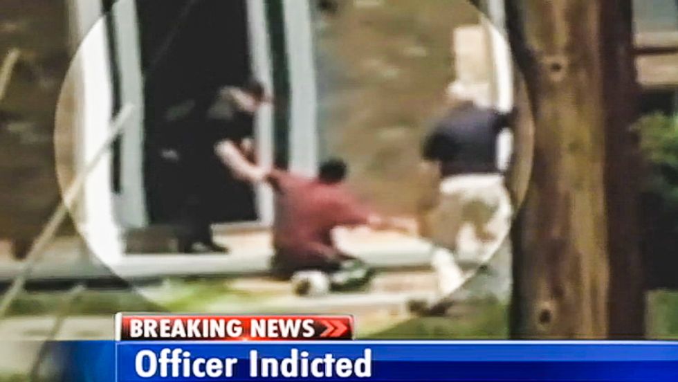 Busted: Video shows Georgia cop slammed elderly black man's head on concrete and lied about it