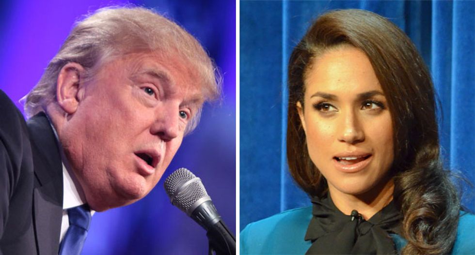 Trump roasted for attacking Meghan Markle with snide back-handed compliment wishing Harry ‘luck’