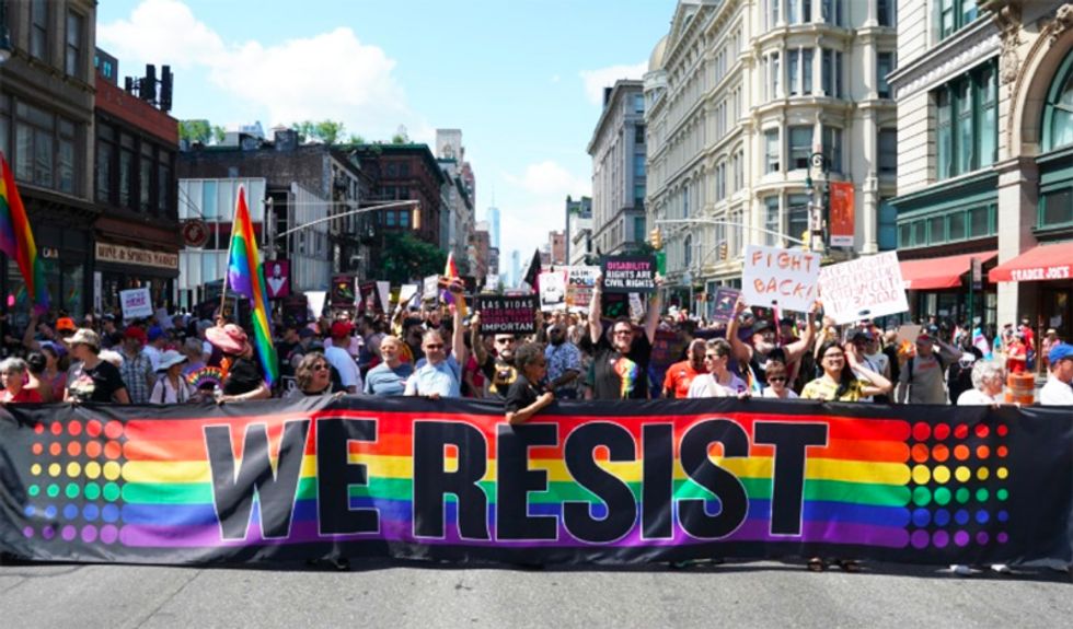 New York stages huge Gay Pride march, 50 years after Stonewall