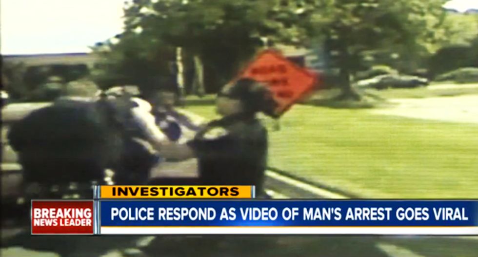 WATCH: Body cam video clears Kansas cops after 30-second clip of struggle with black man goes viral