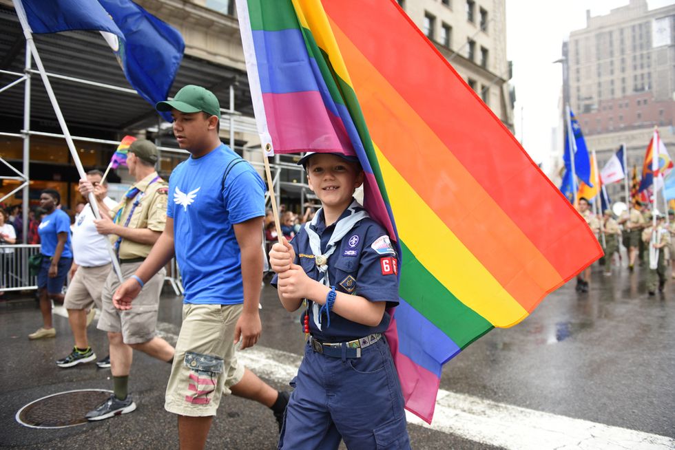 LISTEN: Mormon scouting dad gets choked up that his son doesn't hate gays enough